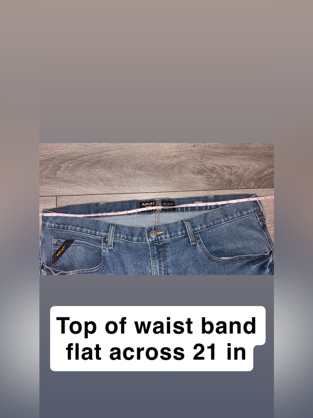 Ariat Men’s Jeans Size 42x30 M4 Rebar Relaxed Boot Work Jeans - Picture 4 of 11
